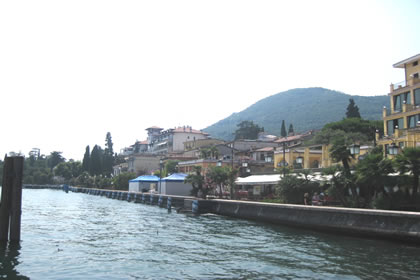 Gardone Riviera der südlichen Küste
