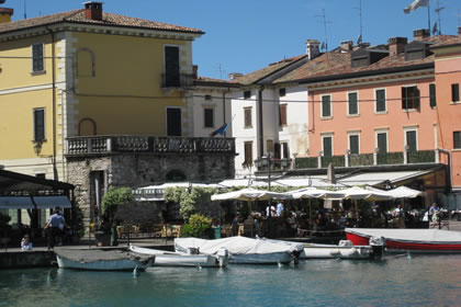 Peschiera typischen Restaurants