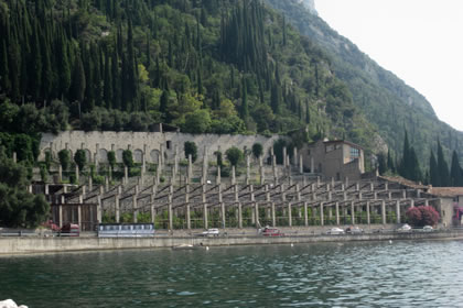 Tignale Zitronengewächshäuser Pra' De La Fam