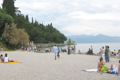 Sirmione the lido