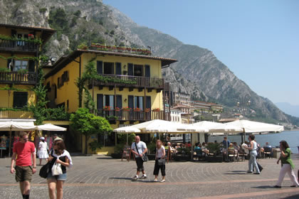 Limone il centro del paese