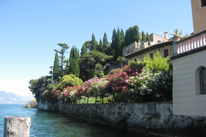 Malcesine i giardini a lago