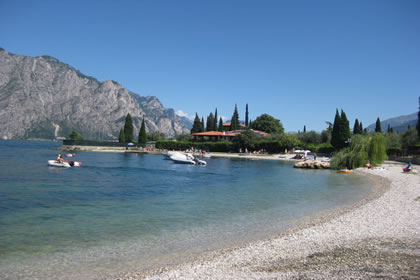 Malcesine Campagnola le spiagge