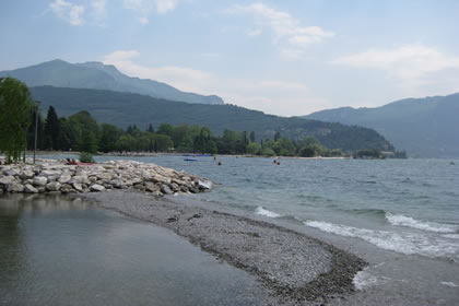 Riva il lido e le spiagge